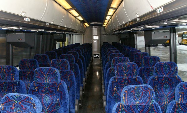 Luxury Shuttle Bus interior